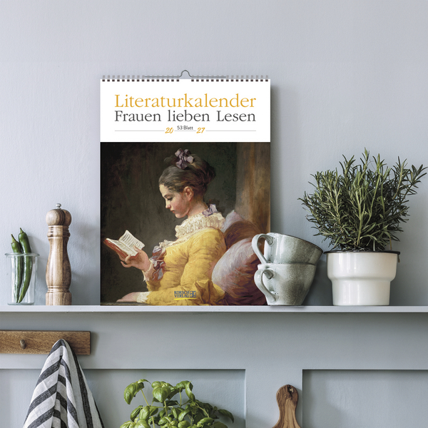 Literaturkalender Frauen lieben Lesen 2027, Innenansicht #16