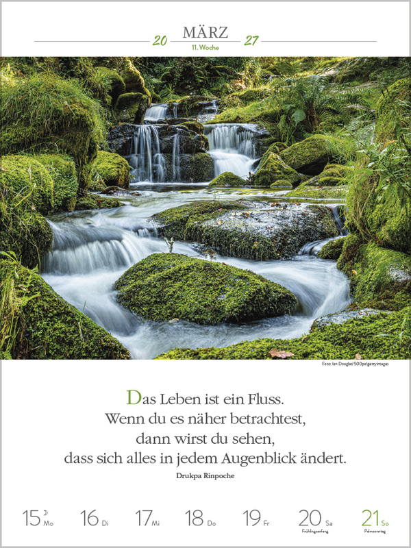 Buddhistische Weisheiten 2027, Innenansicht #3