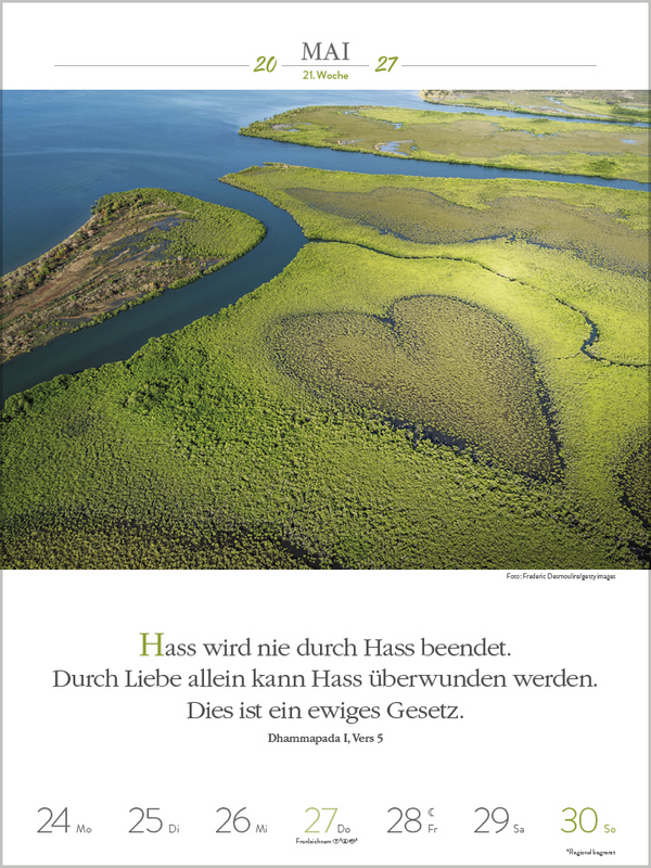 Buddhistische Weisheiten 2027, Innenansicht #7