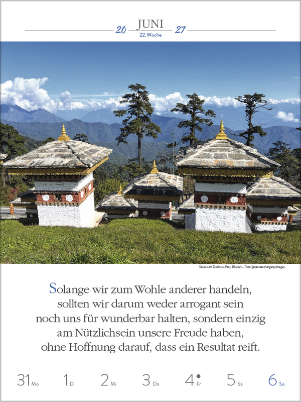 Buddhistische Weisheiten 2027, Innenansicht #8