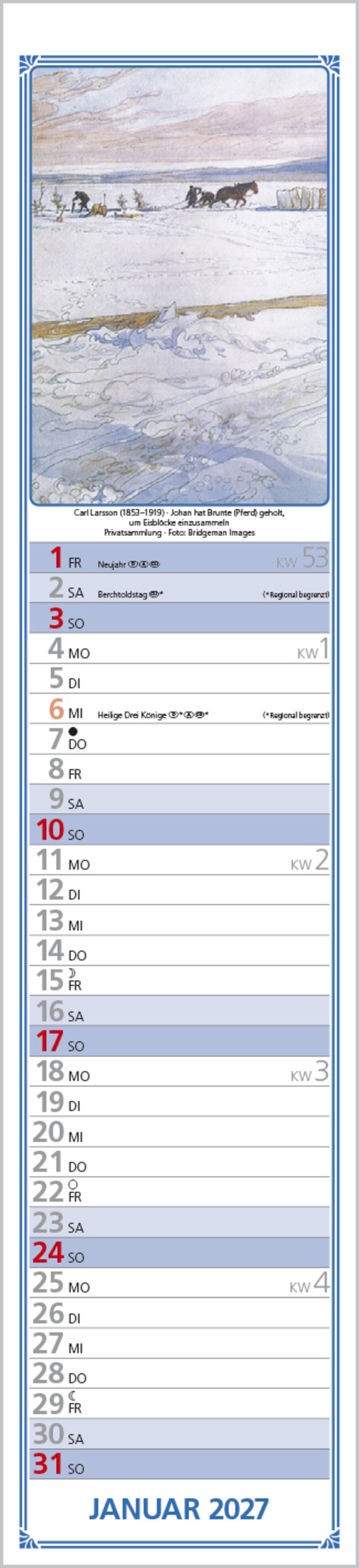Hildes K&uuml;chenplaner 2027, Innenansicht #1