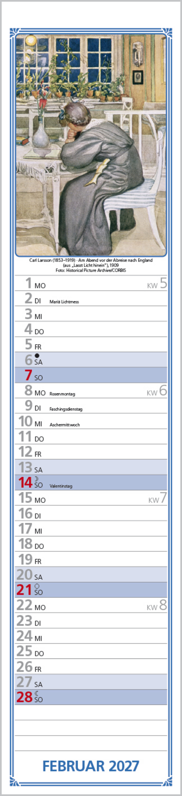 Hildes K&uuml;chenplaner 2027, Innenansicht #3