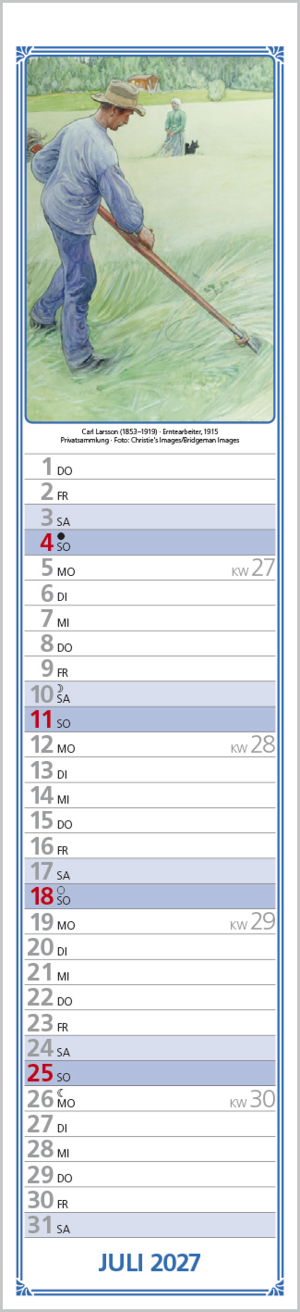Hildes K&uuml;chenplaner 2027, Innenansicht #9