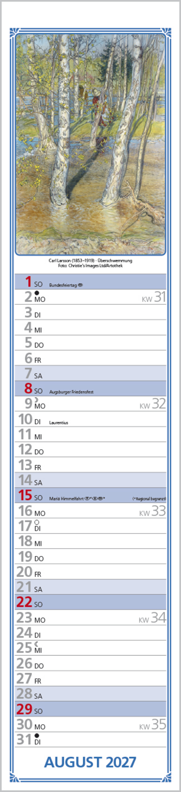 Hildes K&uuml;chenplaner 2027, Innenansicht #10