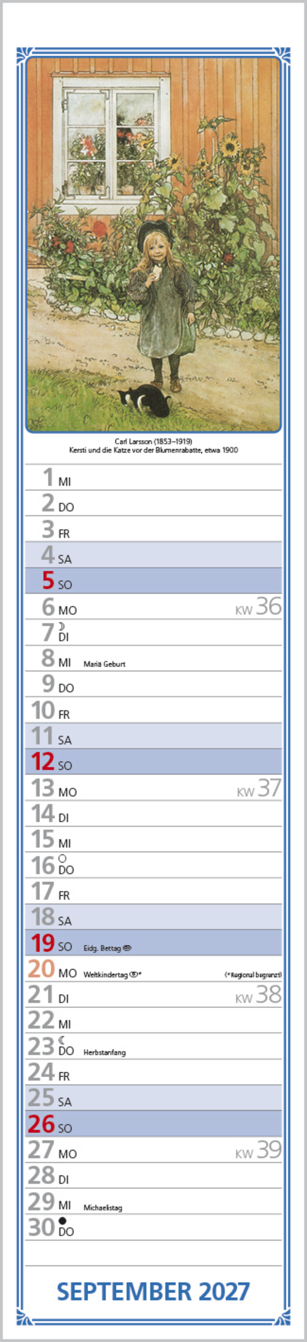 Hildes K&uuml;chenplaner 2027, Innenansicht #11