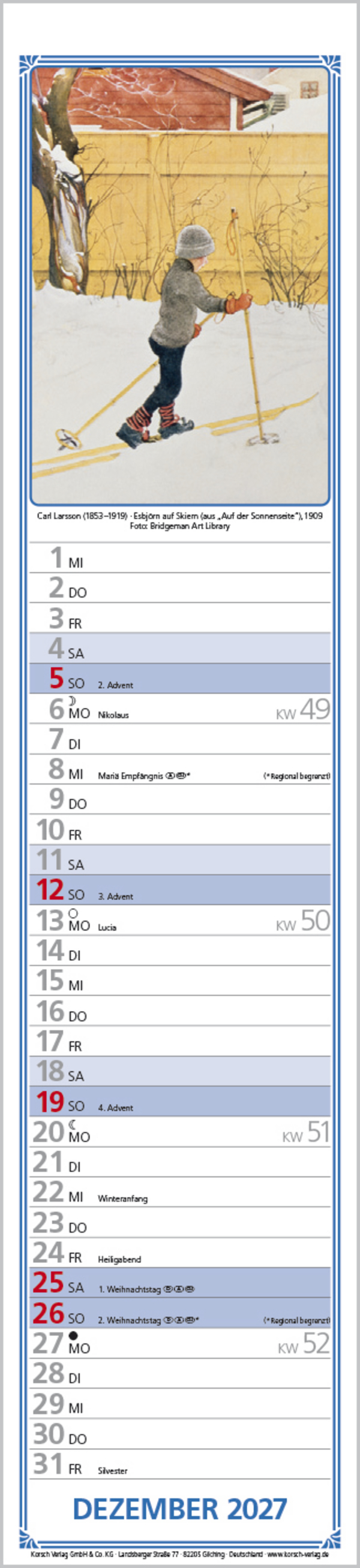 Hildes K&uuml;chenplaner 2027, Innenansicht #14