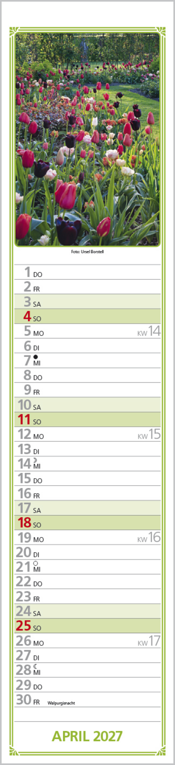 Rudis Gartenplaner 2027, Innenansicht #6