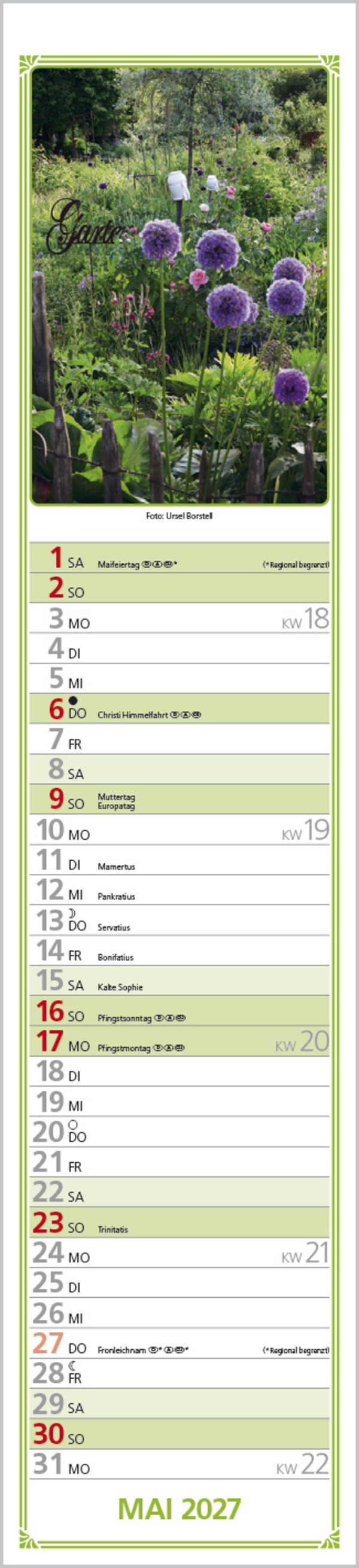 Rudis Gartenplaner 2027, Innenansicht #7