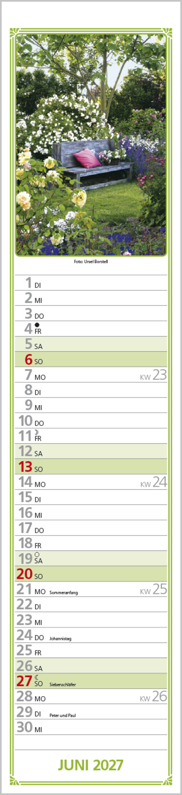 Rudis Gartenplaner 2027, Innenansicht #8