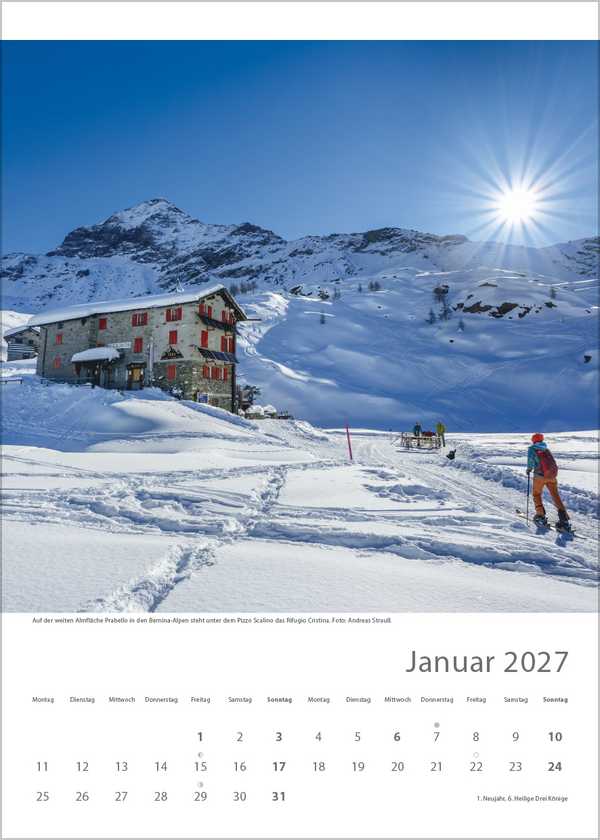 H&uuml;tten unserer Alpen 2027, Innenansicht #1