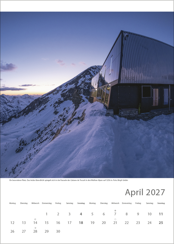 H&uuml;tten unserer Alpen 2027, Innenansicht #5