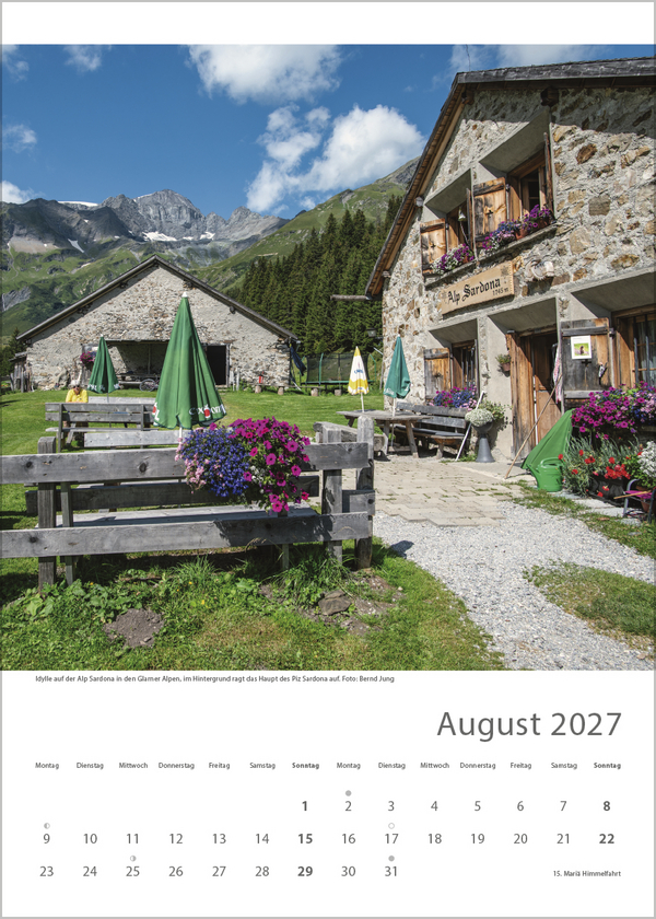 H&uuml;tten unserer Alpen 2027, Innenansicht #10