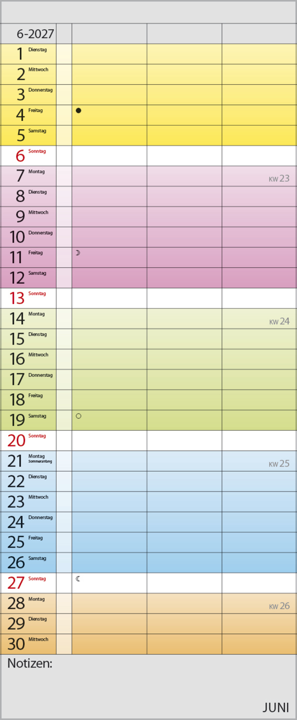 Farbenspiel - Planer f&uuml;r 2 2027, Innenansicht #6