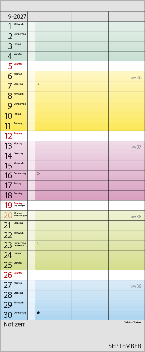 Farbenspiel - Planer f&uuml;r 2 2027, Innenansicht #9