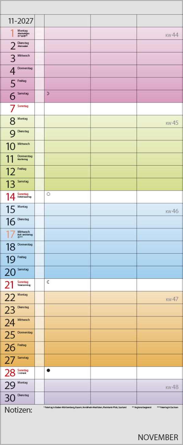 Farbenspiel - Planer f&uuml;r 2 2027, Innenansicht #11