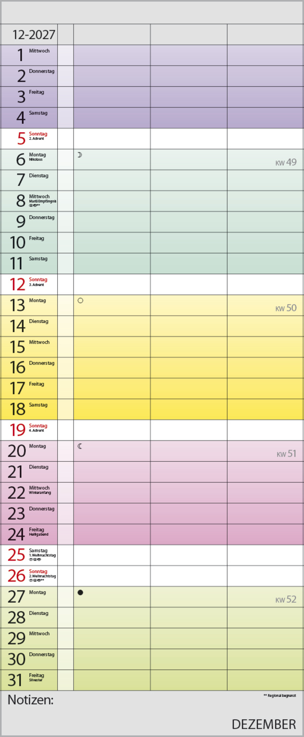 Farbenspiel - Planer f&uuml;r 2 2027, Innenansicht #12
