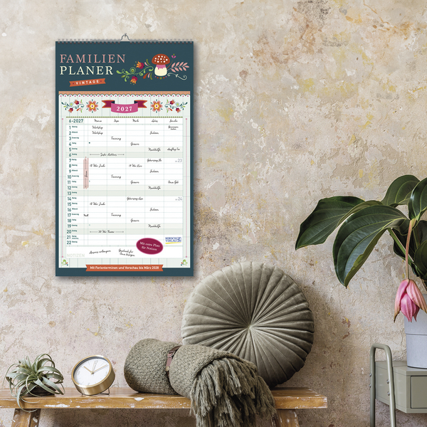 Familienplaner Vintage 2027, Innenansicht #16
