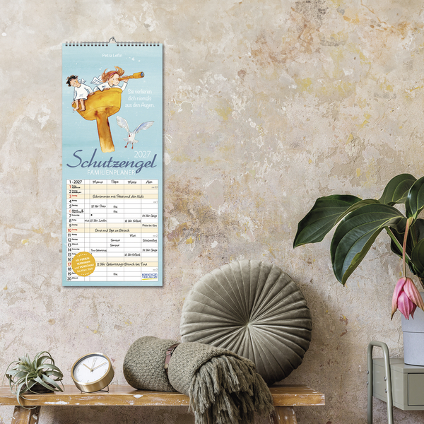 Familientimer Schutzengel 2027, Innenansicht #16