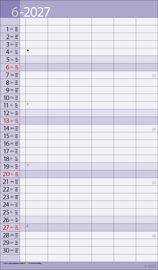 XL Family Timer 2027, Innenansicht #6