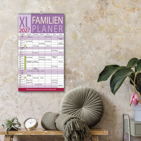 XL Familienplaner 2027, Innenansicht #16