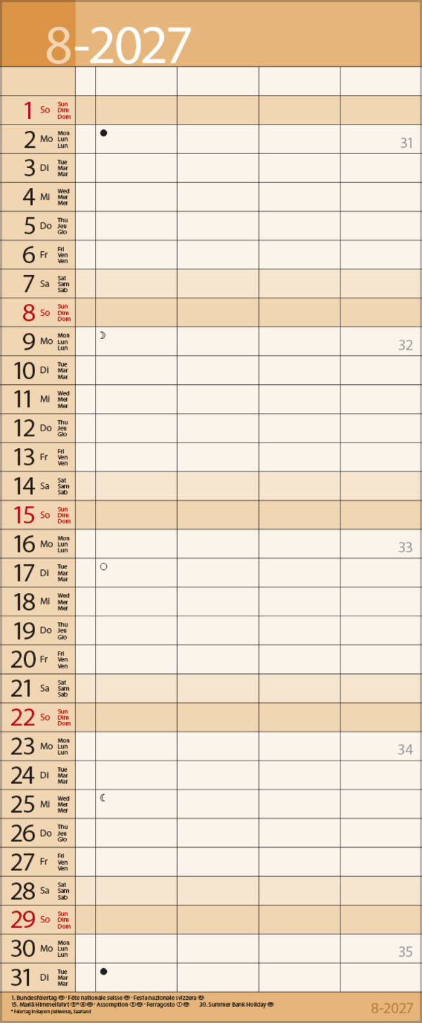 Family Timer Lifestyle 2027, Innenansicht #8