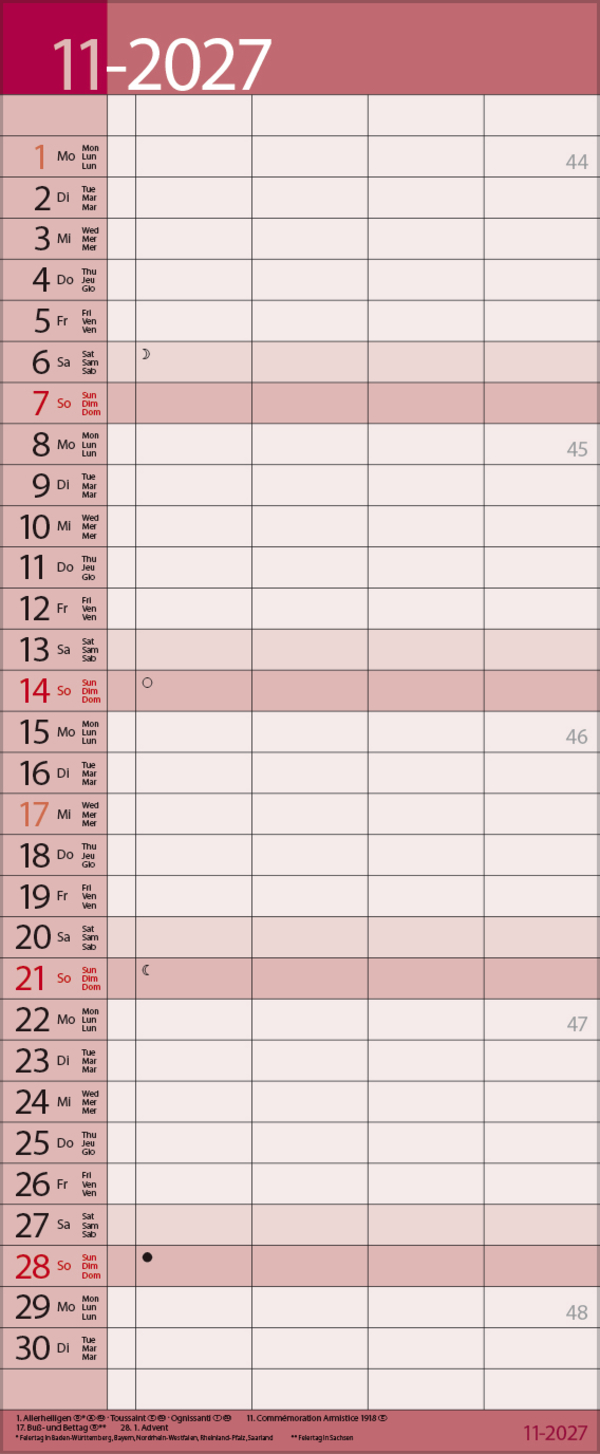 Family Timer Lifestyle 2027, Innenansicht #11