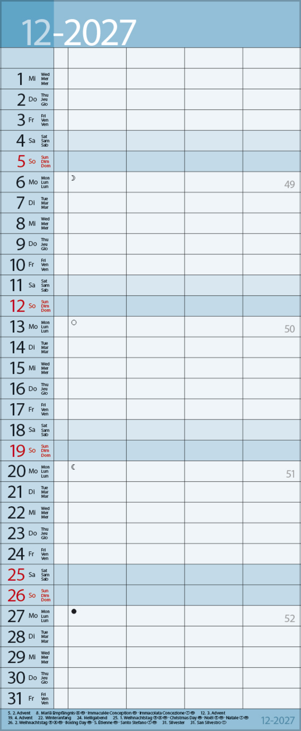 Family Timer Lifestyle 2027, Innenansicht #12