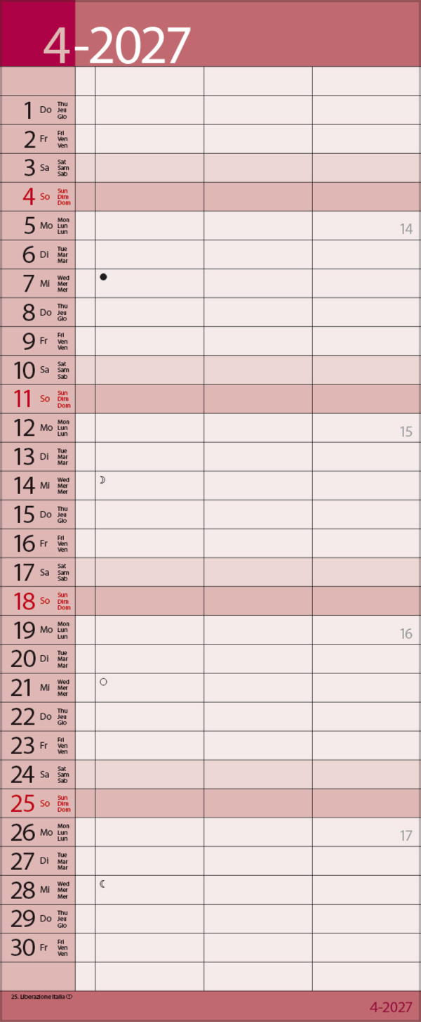 Timer for 2 Lifestyle 2027, Innenansicht #4