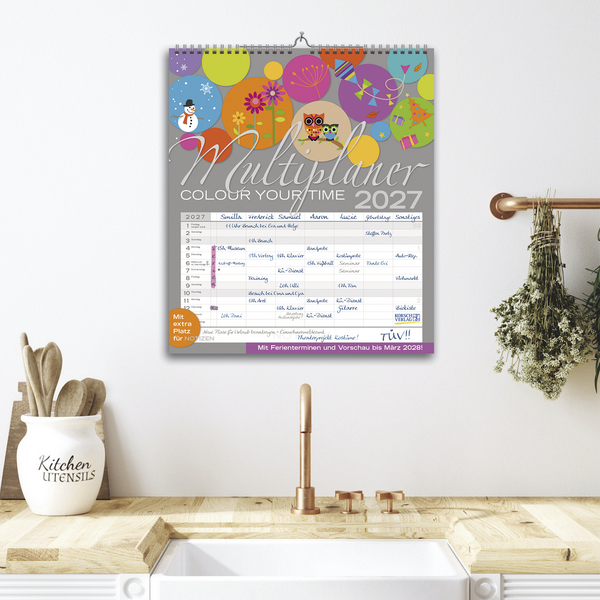 Multiplaner - Colour your time 2027, Innenansicht #16