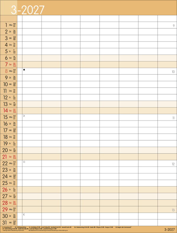 XXL Family Timer 8 2027, Innenansicht #3