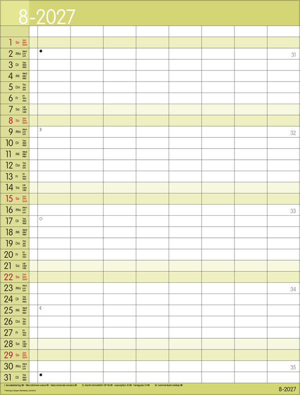 XXL Family Timer 8 2027, Innenansicht #8