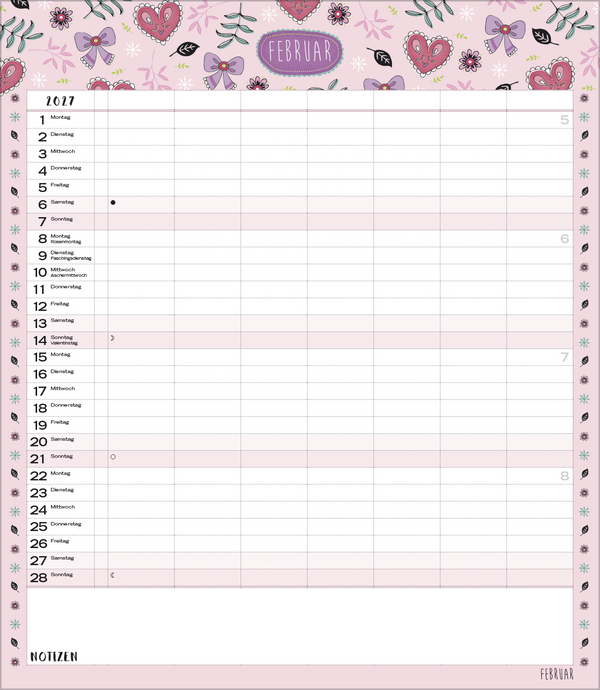 Multiplaner - Gute Laune 2027, Innenansicht #2