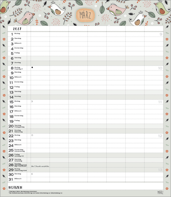 Multiplaner - Gute Laune 2027, Innenansicht #3