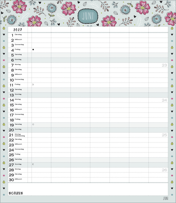 Multiplaner - Gute Laune 2027, Innenansicht #6