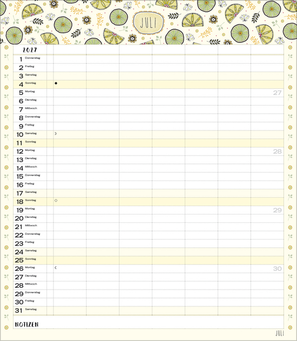 Multiplaner - Gute Laune 2027, Innenansicht #7