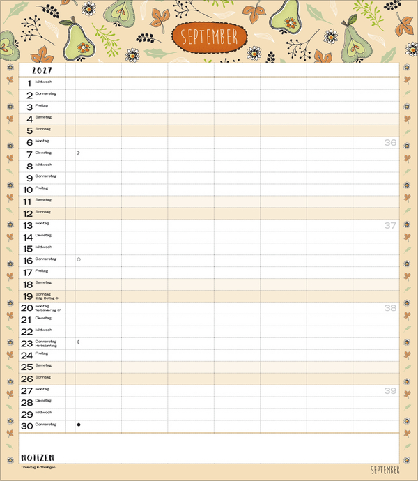 Multiplaner - Gute Laune 2027, Innenansicht #9