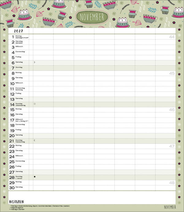 Multiplaner - Gute Laune 2027, Innenansicht #11