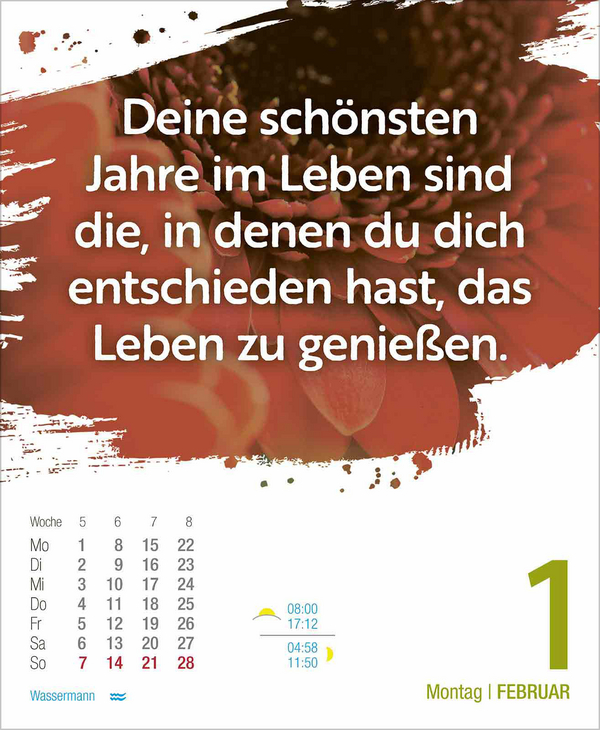 Gl&uuml;ckskalender 2027, Innenansicht #2