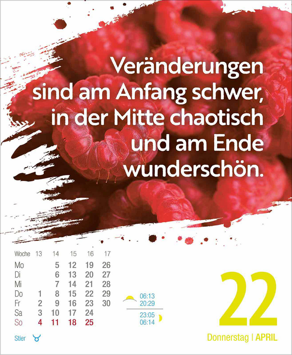 Gl&uuml;ckskalender 2027, Innenansicht #6