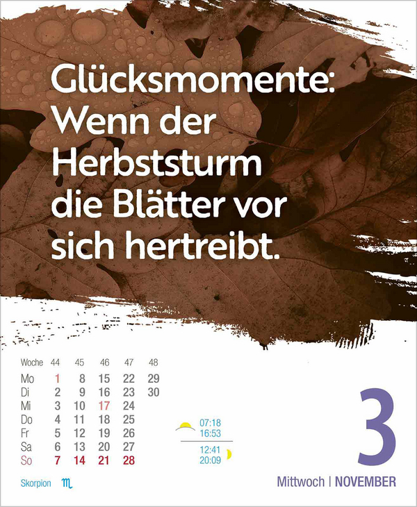 Gl&uuml;ckskalender 2027, Innenansicht #14