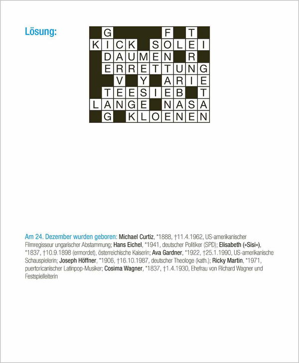 Kreuzwortr&auml;tsel 2027, Innenansicht #15