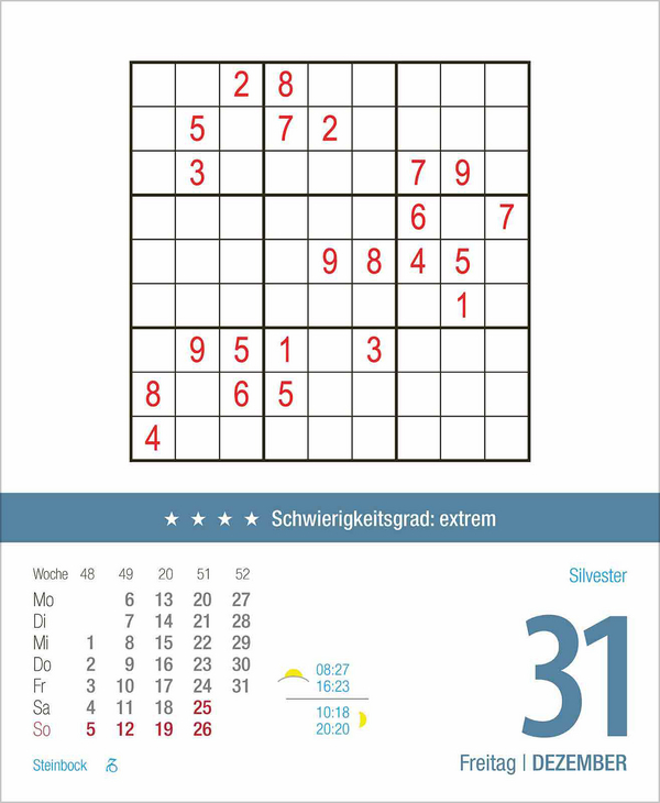 Profi Sudoku 2027, Innenansicht #14