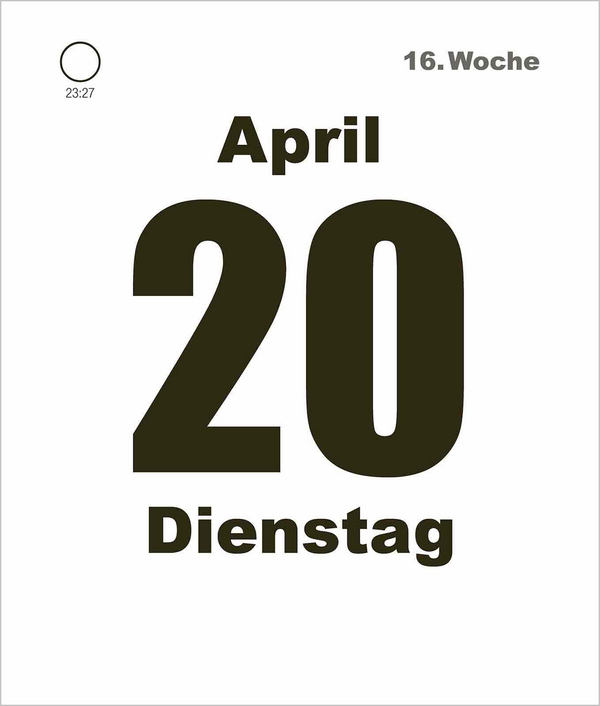 Tages-Abrei&szlig;kalender Mini 2027, Innenansicht #5