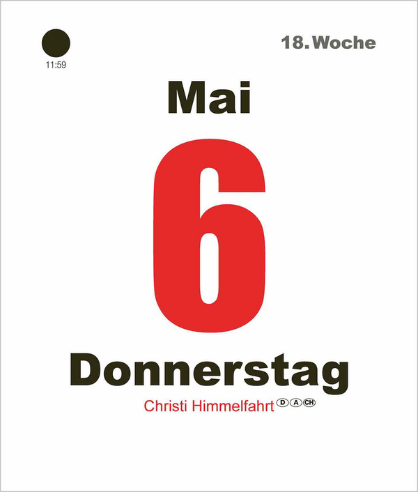 Tages-Abrei&szlig;kalender Mini 2027, Innenansicht #6