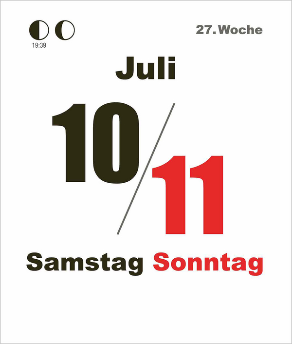 Tages-Abrei&szlig;kalender Mini 2027, Innenansicht #8