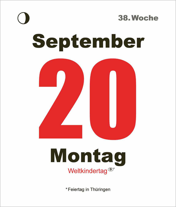 Tages-Abrei&szlig;kalender Mini 2027, Innenansicht #11