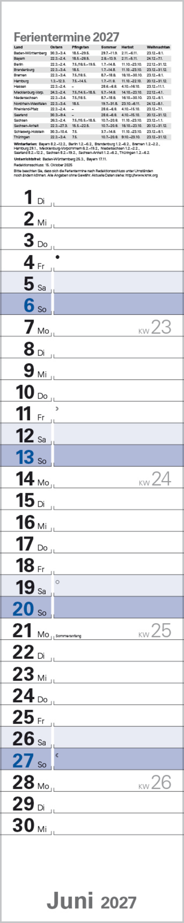 Planer Blau 2027, Innenansicht #6