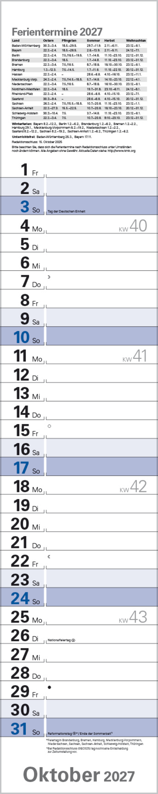 Planer Blau 2027, Innenansicht #10