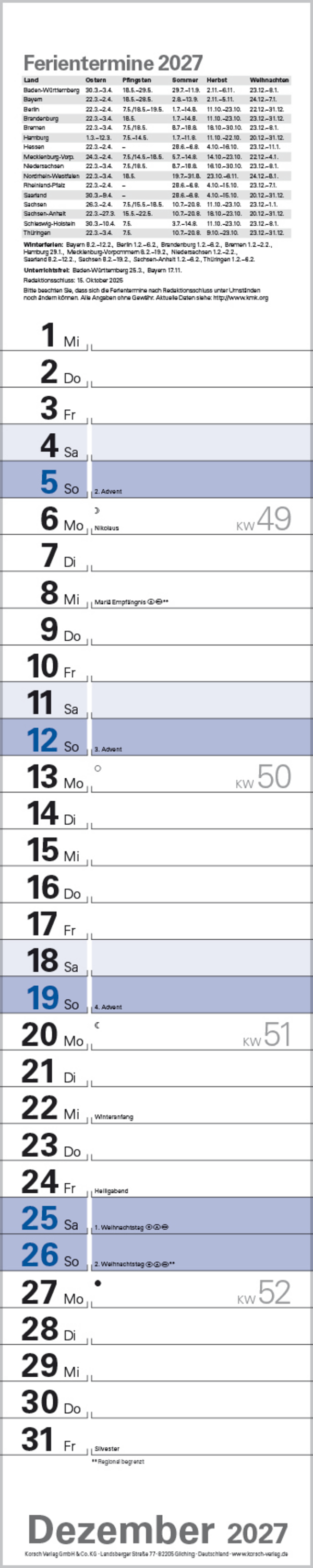 Planer Blau 2027, Innenansicht #12