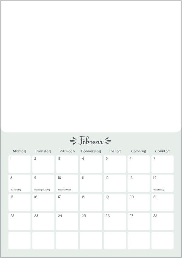 Foto-Malen-Basteln A4 Mint 2027, Innenansicht #3